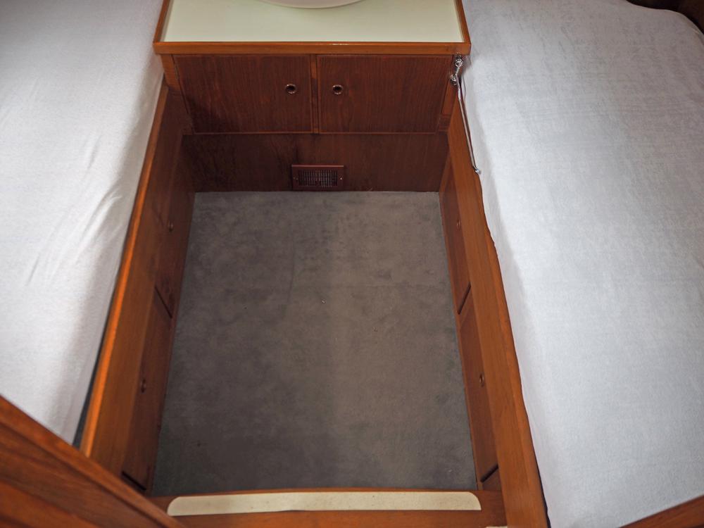 Achterkajuit, Accommodatie